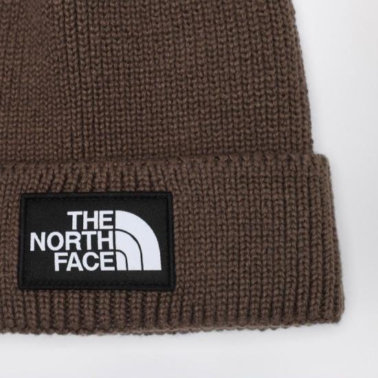26FW 노스페이스 TNF 로고 박스 커프드 비니 NF0A8CHEPL 1OI1 BROWN - NORTH FACE