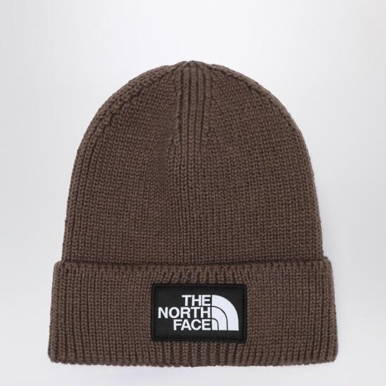 26FW 노스페이스 TNF 로고 박스 커프드 비니 NF0A8CHEPL 1OI1 BROWN