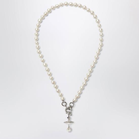 26FW 비비안웨스트우드 알렉사 펄 목걸이 6301011102P226CN P226 METAL