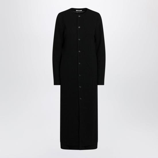 26FW 오라리 미디 원피스 A26AD05SJWO BLK BLACK
