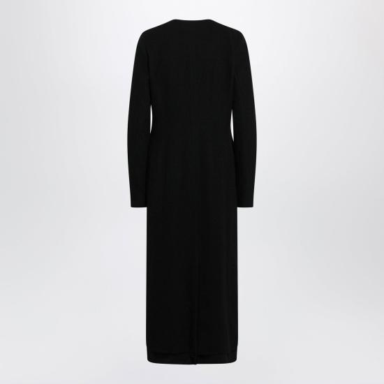 26FW 오라리 미디 원피스 A26AD05SJWO BLK BLACK - AURALEE