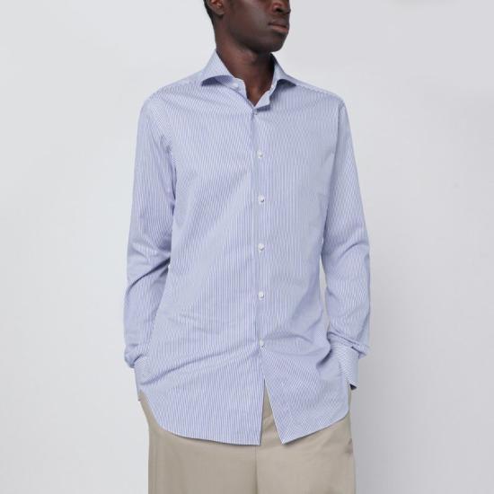 26FW 싸쿠스 긴팔 셔츠 WF520ML11810 003 BLUE