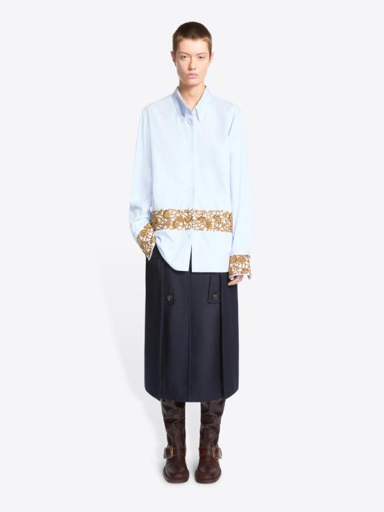 26FW 드리스 반 노튼 셔츠 0107404314 514 LIGHT BLUE - DRIES VAN NOTEN