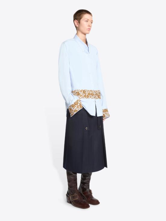 26FW 드리스 반 노튼 셔츠 0107404314 514 LIGHT BLUE - DRIES VAN NOTEN