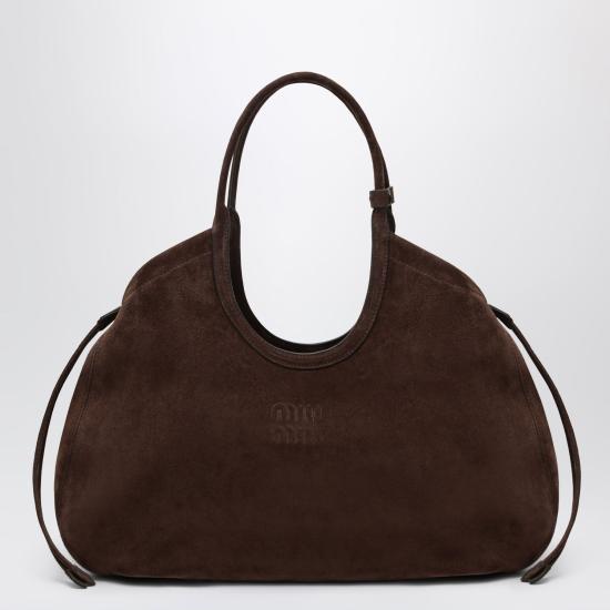 26FW 미우미우 아이비 나파 레더 쇼퍼 백 5BG342OOO2CSS F0003 BROWN