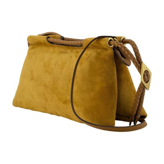 26FW 이자벨마랑 피파 스웨이드 미디엄 백 PM0124FAD4C34M 50CO BEIGE - ISABEL MARANT
