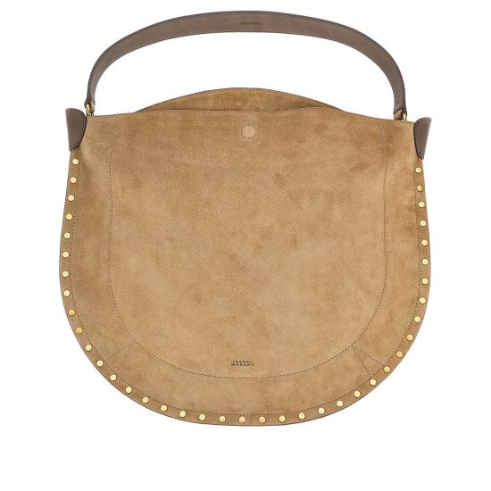 26FW 이자벨마랑 OSKAN 오스칸 문 숄더백 PP0200FAB2C03M 50KT BEIGE