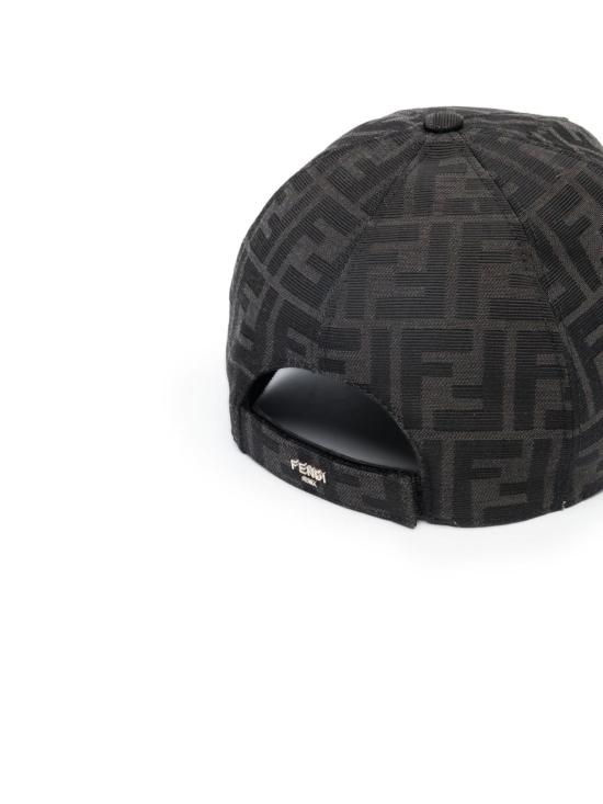 26FW 펜디 FF 베이스볼 캡 FXQ768ALHE F1ED9 BLACK