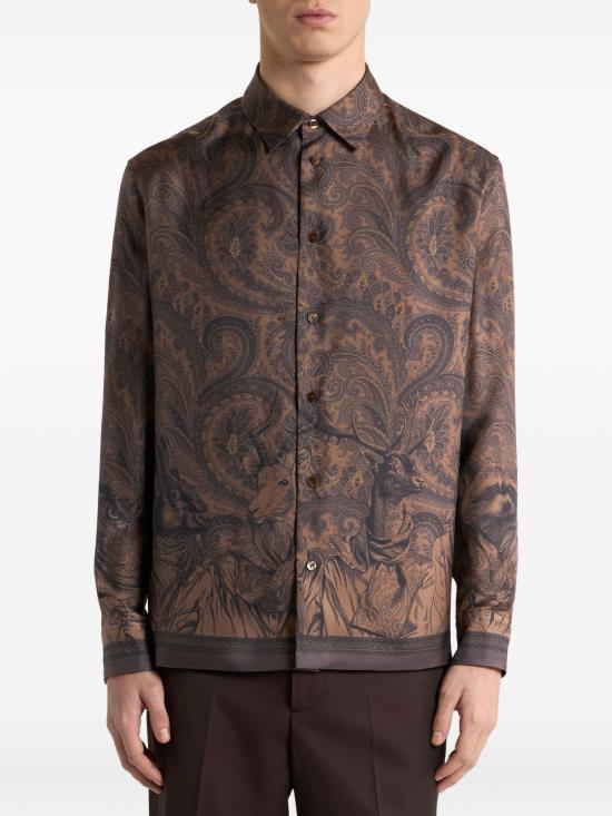 26FW 에트로 긴팔 셔츠 MRIC007199SP128 X0825 - ETRO