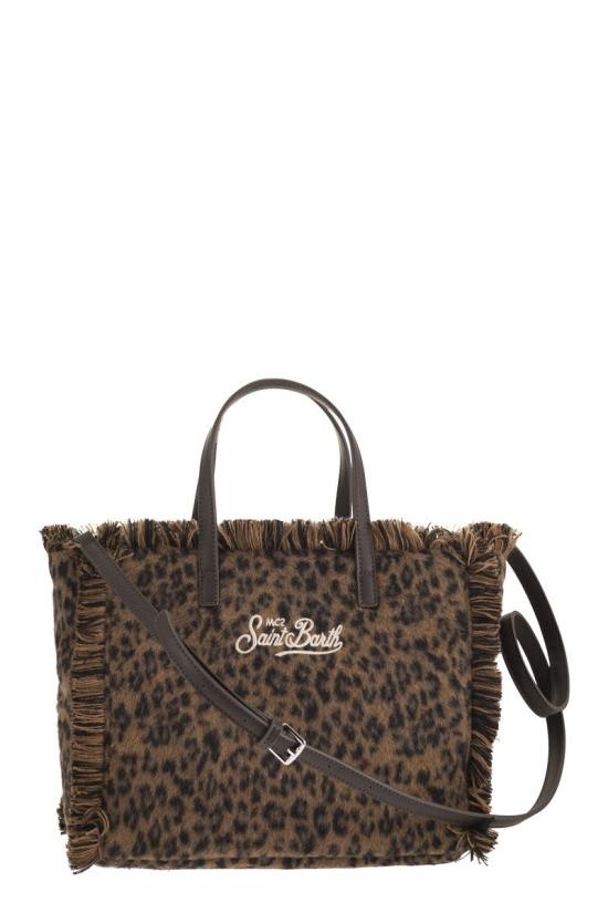 26FW 세인트바쓰 토트백 COL0046 00212M BROWN - MC2 SAINT BARTH
