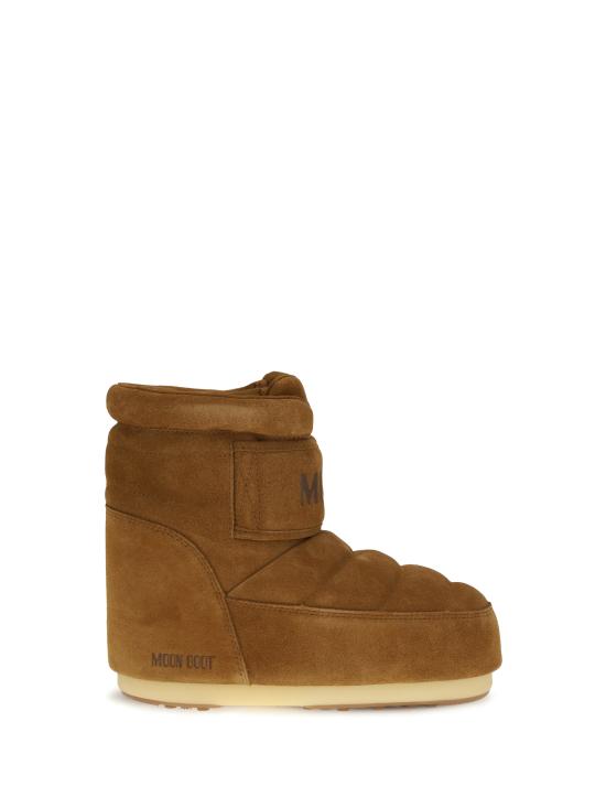 26FW 문부츠 아이콘 나일론 로우 부츠 80D1409980M008 COGNAC