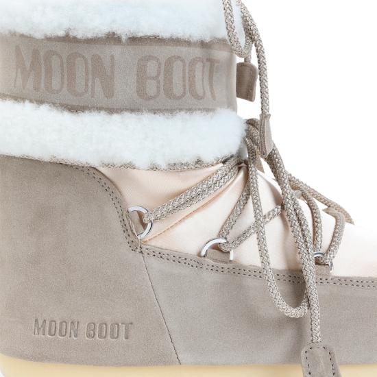 26FW 문부츠 아이콘 나일론 로우 부츠 80D1409910JL01 PALE PEACH SAND - MOON BOOT