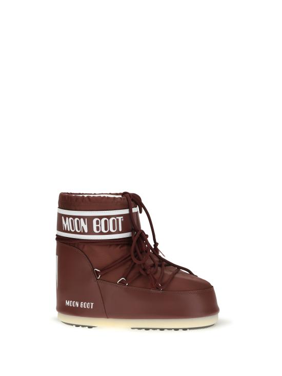 26FW 문부츠 아이콘 나일론 로우 부츠 80D1409340D013 BURGUNDY