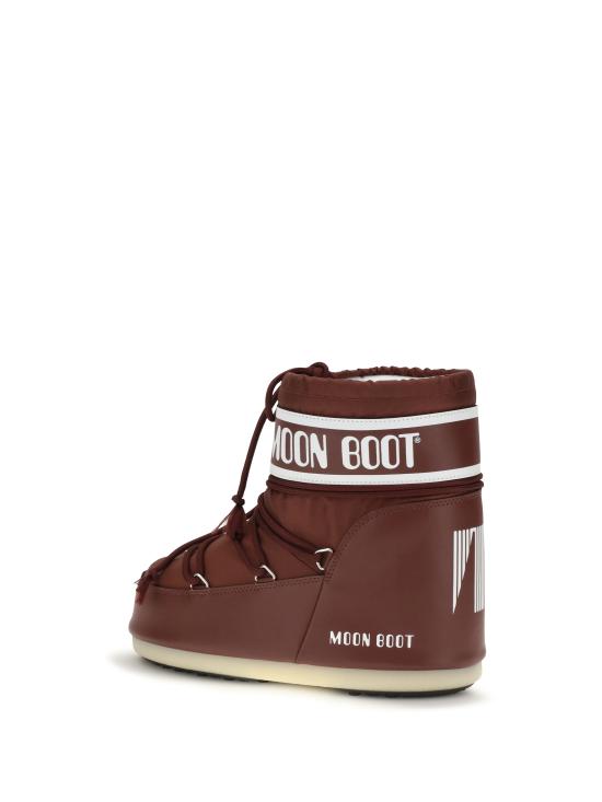 26FW 문부츠 아이콘 나일론 로우 부츠 80D1409340D013 BURGUNDY - MOON BOOT