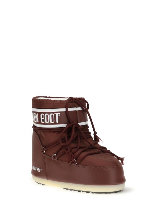 26FW 문부츠 아이콘 나일론 로우 부츠 80D1409340D013 BURGUNDY - MOON BOOT