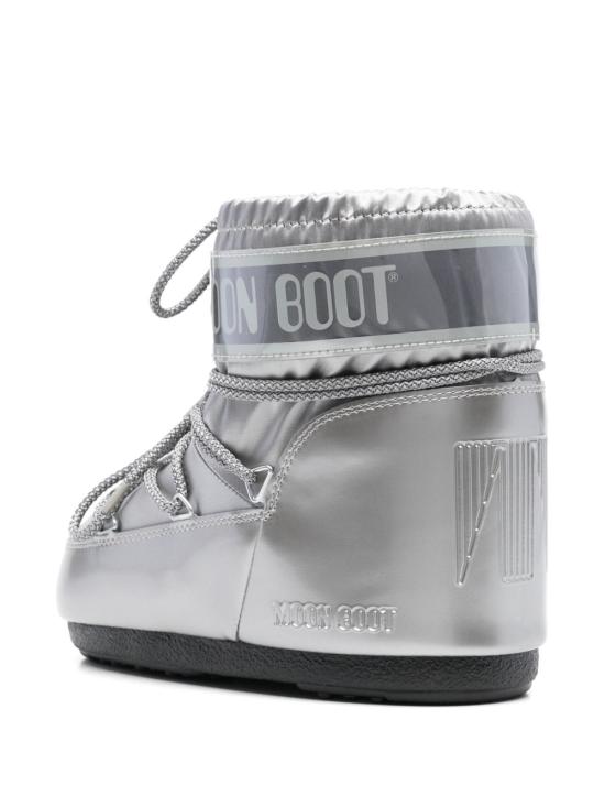 26FW 문부츠 아이콘 나일론 로우 부츠 80D1409350H001 SILVER - MOON BOOT