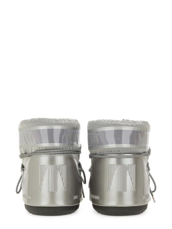 26FW 문부츠 아이콘 나일론 로우 부츠 80D1409350H001 SILVER - MOON BOOT