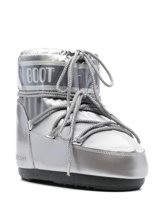 26FW 문부츠 아이콘 나일론 로우 부츠 80D1409350H001 SILVER - MOON BOOT