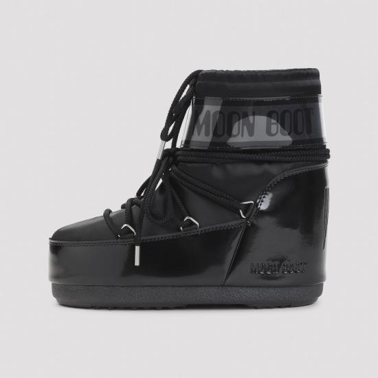 26FW 문부츠 아이콘 나일론 로우 부츠 80D1409350N001 BLACK - MOON BOOT