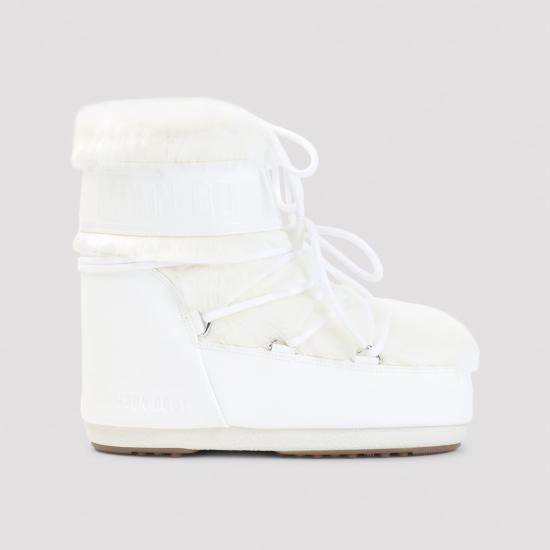 26FW 문부츠 아이콘 나일론 로우 부츠 80D1409390A002 OPTICAL WHITE - MOON BOOT