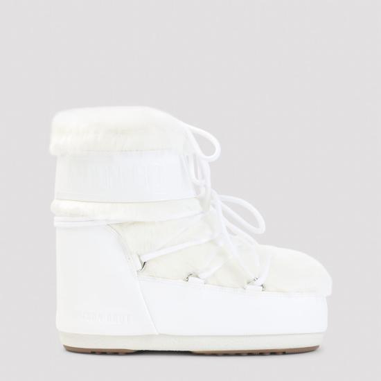 26FW 문부츠 아이콘 나일론 로우 부츠 80D1409390A002 OPTICAL WHITE