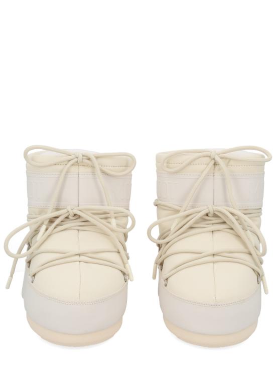 26FW 문부츠 아이콘 나일론 로우 부츠 80D1409380L002 CREAM - MOON BOOT