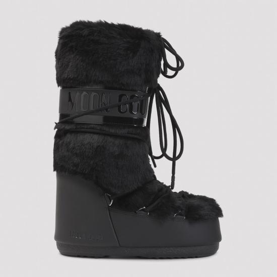 26FW 문부츠 MB 아이콘 폭스 퍼 부츠 80D1408900N001 BLACK - MOON BOOT