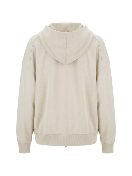 26FW 브루넬로 쿠치넬리 집업 스웨트셔츠 MH827FB706C9815 LATTE D AVENA - BRUNELLO CUCINELLI