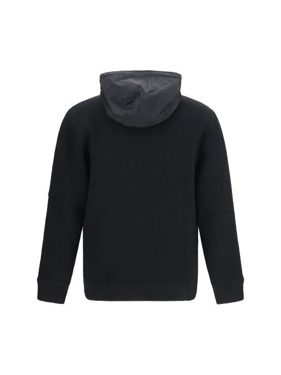 26FW 씨피 컴퍼니 메리노 울 믹스드 리버시블 가디건 21CMKN013A006390M999 BLACK - C.P. COMPANY