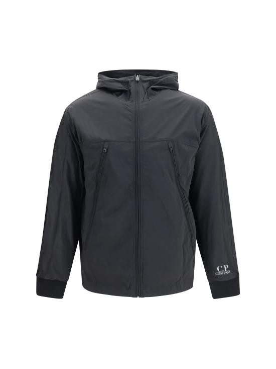 26FW 씨피 컴퍼니 메리노 울 믹스드 리버시블 가디건 21CMKN013A006390M999 BLACK - C.P. COMPANY