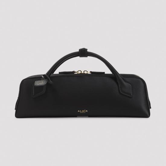 26FW 알라이아 르 테켈 스웨이드 고트스킨 클러치 AA1S06026A024999 NOIR - ALAIA