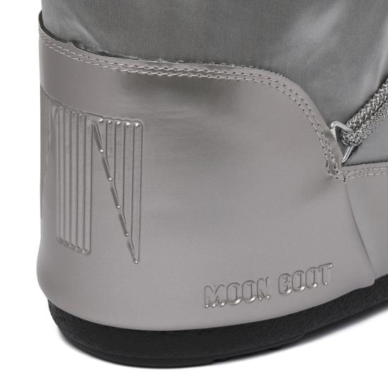 26FW 문부츠 아이콘 글랜스 플래티넘 새틴 부츠 80D1401680H001 ARGENTO - MOON BOOT