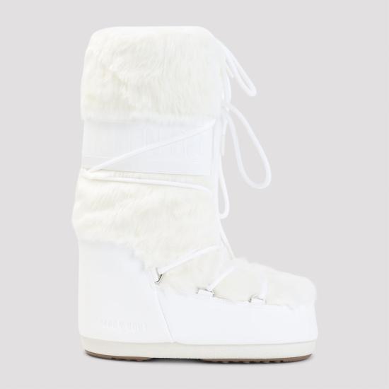 26FW 문부츠 MB 아이콘 폭스 퍼 부츠 80D1408900A002 BIANCO