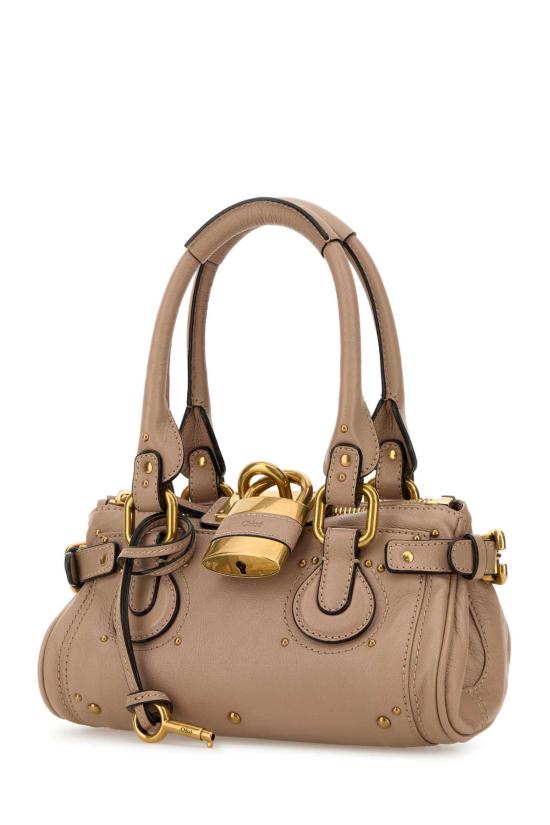 26FW 끌로에 스몰 그레인드 레더 패딩턴 백 CH26SS805P75 6I4 Pink - CHLOE