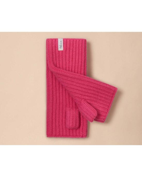 TBCo 장갑 Tb Co 메리노 울 손목 워머 핑크색