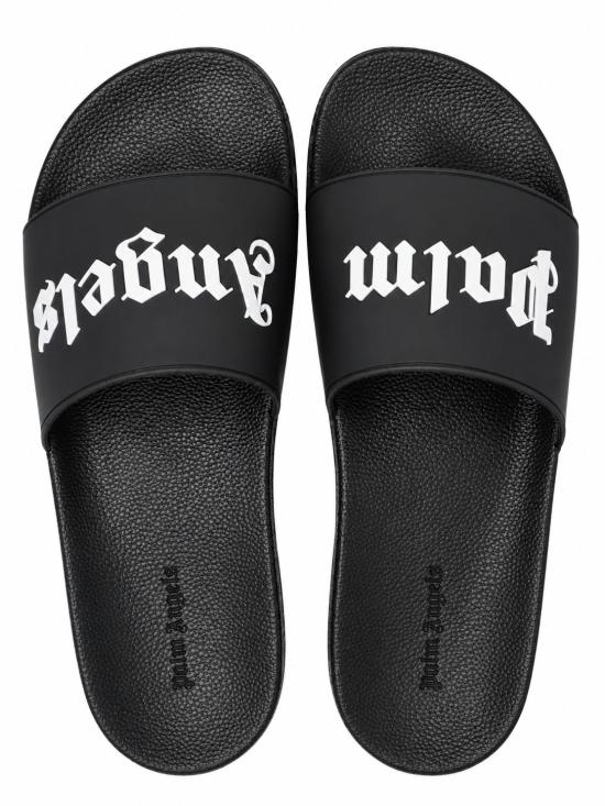 26FW 팜앤젤스 뮬/슬리퍼 PAMIU002MT001 1003 BLACK OFF WHITE - PALM ANGELS