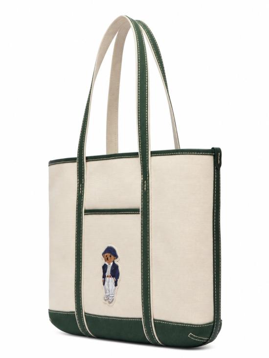26FW 랄프 로렌 토트백 428P14295001 101 NATURAL - RALPH LAUREN