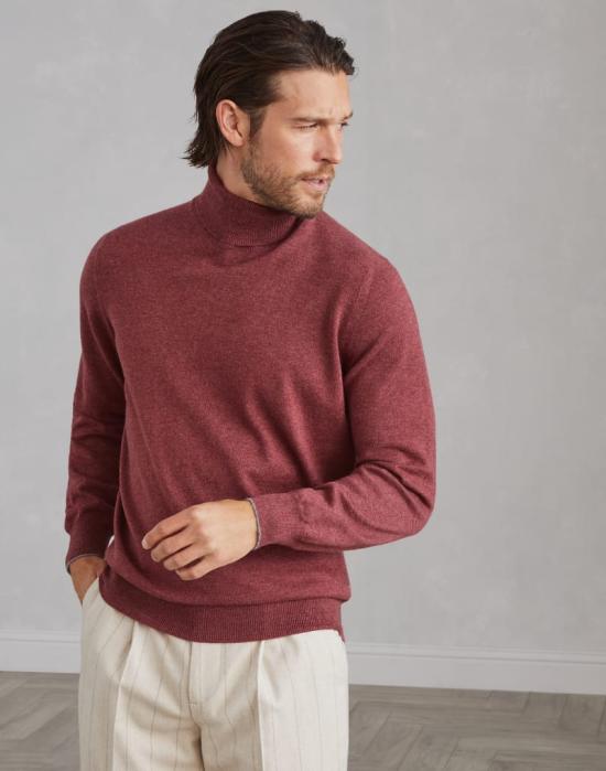  브루넬로 쿠치넬리 스웨터 i316887 BORDEAUX