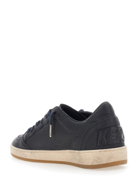 26FW 골든구스 볼 스타 스웨이드 스니커즈 GMF00117 BLUE - GOLDEN GOOSE