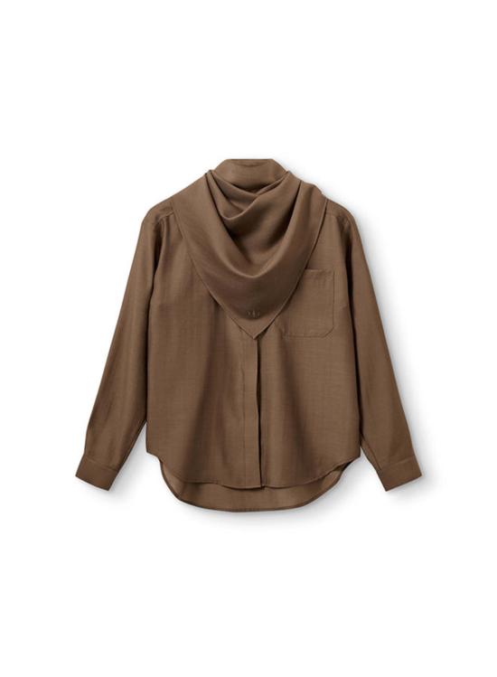  더 가먼트 탑 엘레노어 셔츠 에스프레소 가먼트 - THE GARMENT