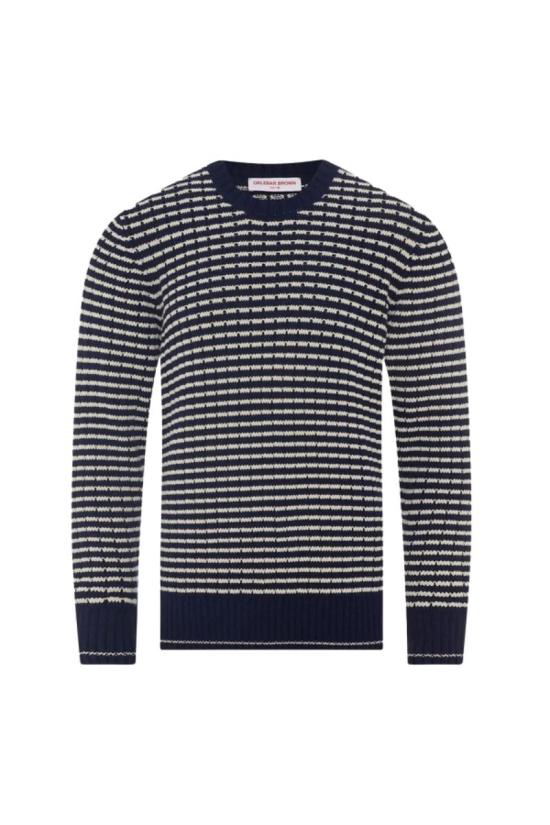  올레바 브라운 스웨터 53912001052956 wf NAVY