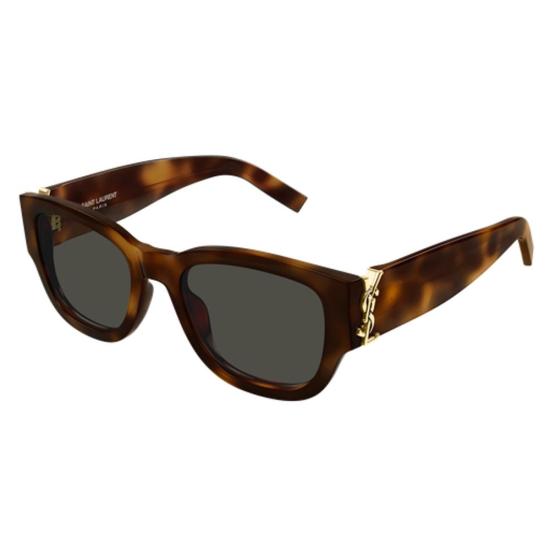 26FW 생로랑 선글라스 SLM174 003 53 BROWN - SAINT LAURENT