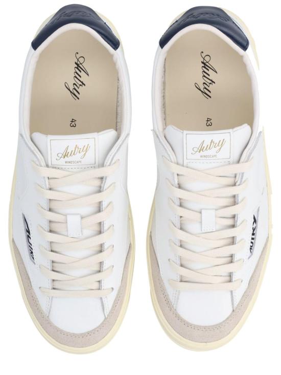 26FW 오트리 WINDSCAPE 로우 스니커즈 캔버스 SCLM UK05 WHITE - AUTRY