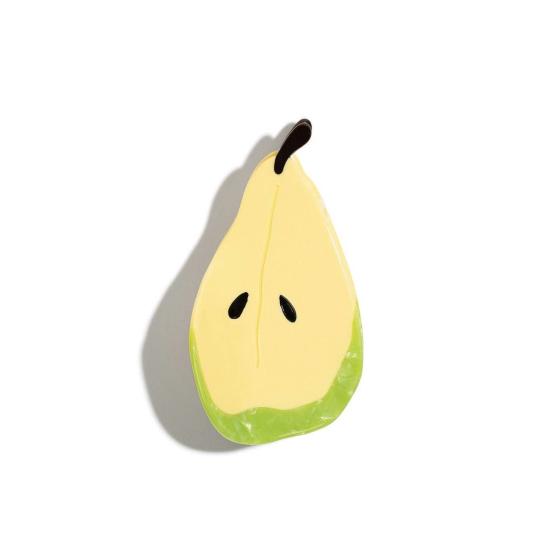  Jenny Lemons 헤어 액세서리 제니 레몬 대형 배 모양 헤어 클립