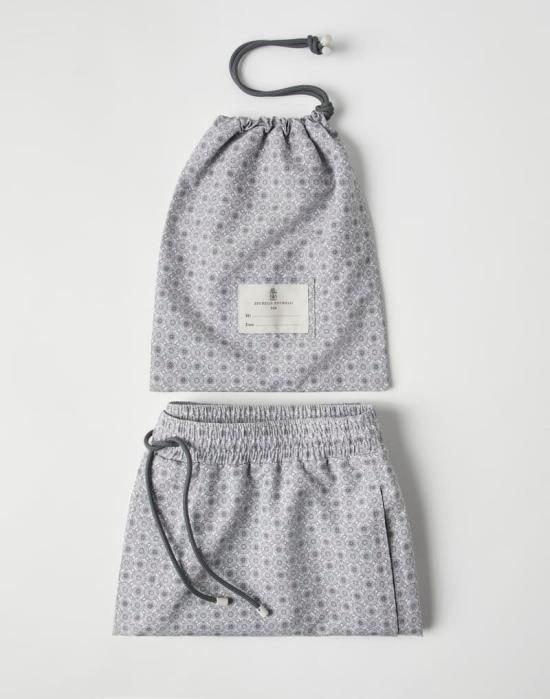  브루넬로 쿠치넬리 비치웨어 i311465 GREY - BRUNELLO CUCINELLI