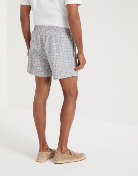  브루넬로 쿠치넬리 비치웨어 i311467 GREY - BRUNELLO CUCINELLI