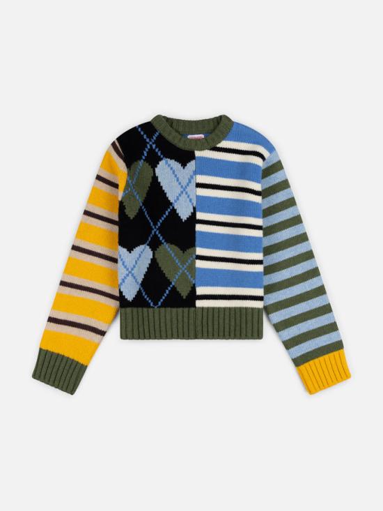  찰스 제프리 러버보이 스웨터 FW26U212 064090201 MUL Multicolour S MULTICOLOR