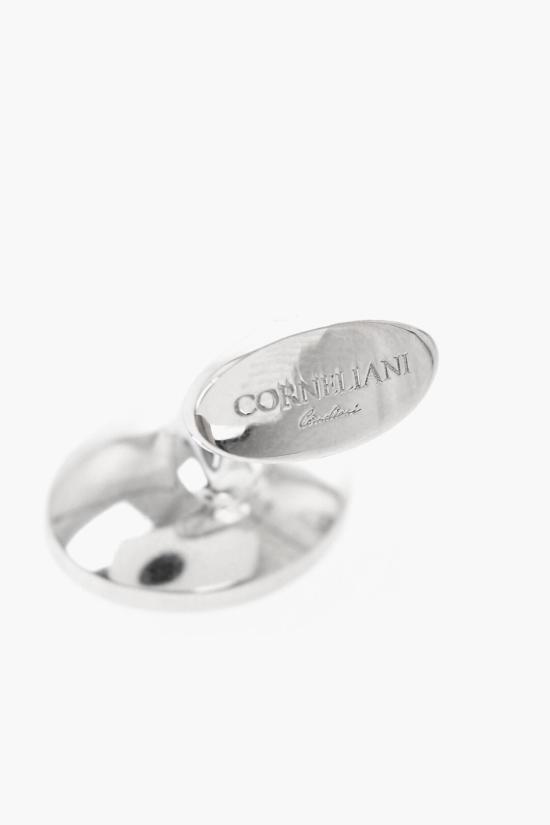  꼬르넬리아니 커프스 링크/타이 홀더 79TG35 7120556 001 Silver - CORNELIANI