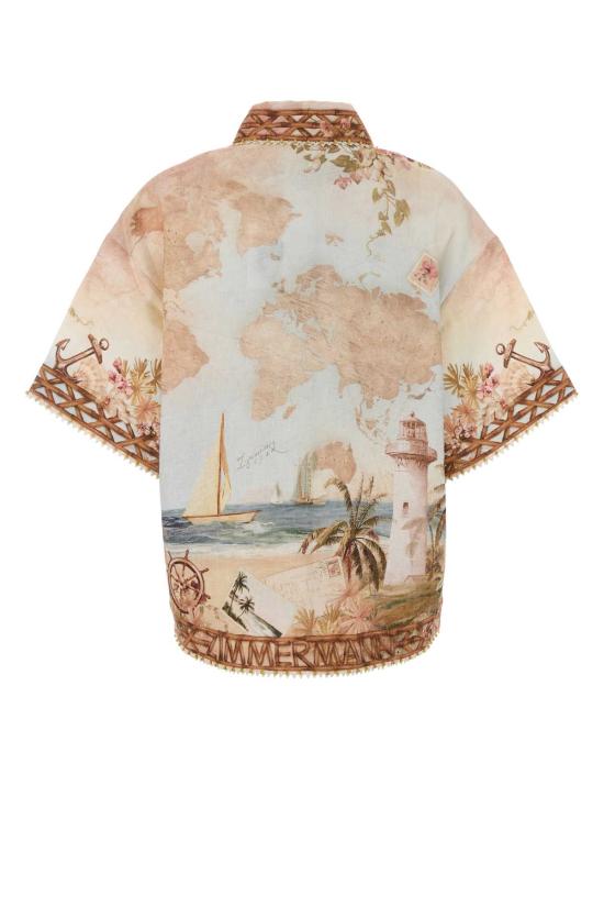 26FW 짐머만 셔츠 7632TSS263 ISMB Printed - ZIMMERMANN
