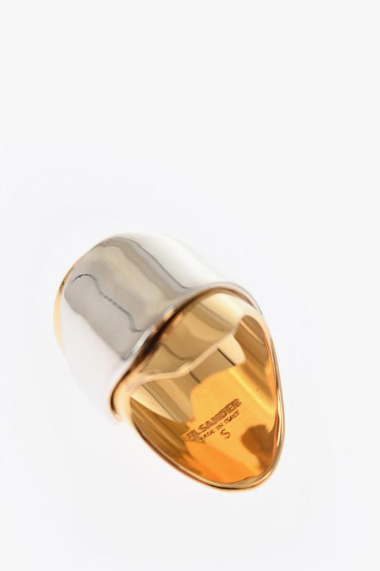  질샌더 반지 J12UQ0023 J12003 040 Gold - JIL SANDER